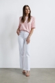 spodnie jeansowe biale secret denim xs s m l xl prosta nogawka www.butiklatuss.pl
