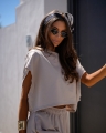 komplet me gusta bluzka oversize spodnie dresowe z rozcieciem z pekniecie na udzie rozmiar uniwersalny www.butiklatuss.pl