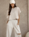 komplet me gusta bluzka oversize spodnie dresowe z rozcieciem z pekniecie na udzie rozmiar uniwersalny www.butiklatuss.pl