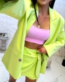 spodnico spodenki la milla z wizaniem limonka limonkowe www.butiklatuss.pl xs s m l
