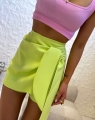 spodnico spodenki la milla z wizaniem limonka limonkowe www.butiklatuss.pl xs s m l