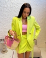 spodnico spodenki la milla z wizaniem limonka limonkowe www.butiklatuss.pl xs s m l