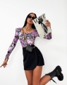 spodnico spodenki la milla czarne na zakladke tulipanki www.butiklatuss.pl s m l