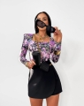 spodnico spodenki la milla czarne na zakladke tulipanki www.butiklatuss.pl s m l