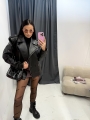 kurtka ramoneska la milla czarna o dluzszym oversizowym kroju rozmiar uniwersalny www.butiklatuss.pl dluga oversize