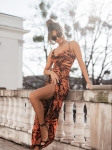 Sukienka La Milla maxi zebra 